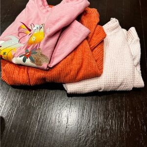 Old Navy and cat & jack girls tops